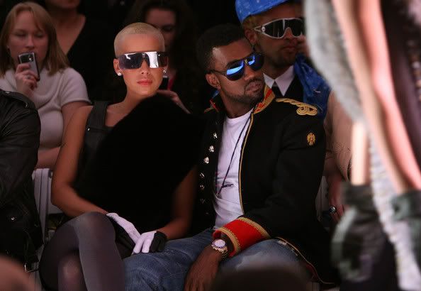 Kanye West &amp; Amber Rose 2 Pictures, Images and Photos